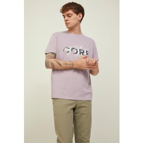 Jack & Jones 12209209 Eflatun Bisiklet Yaka Erkek T-shirt
