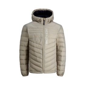 Jack & Jones 12211785 Krem Erkek Mont