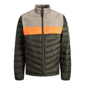 Jack & Jones 12211788 Yeşil Erkek Mont