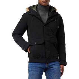 Jack & Jones 12211978 Jjwinner Bomber Siyah Erkek Mont