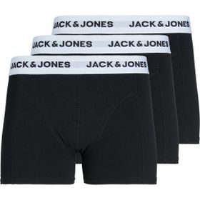 Jack & Jones 12213629 Siyah 3'lü Erkek Boxer