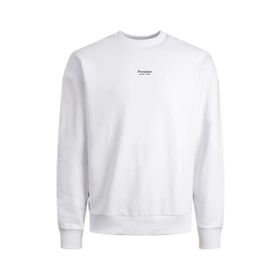 Jack & Jones 12213688 Beyaz Jprblakam Erkek Sweatshirt