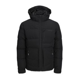 Jack & Jones 12214648 Siyah Jcootto Puffer Erkek Mont