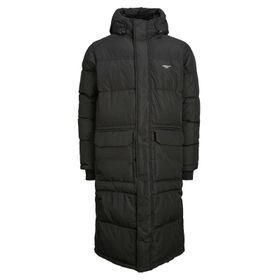 Jack & Jones 12215143 Siyah Jorsence Long Puffer Erkek Günlük Mont