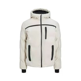 Jack & Jones 12215507-Moonb Jcoheat Puffer Jacket SN Beyaz Erkek Mont