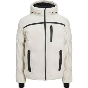 Jack & Jones 12215507-Moonb Jcoheat Puffer Jacket SN Beyaz Erkek Mont