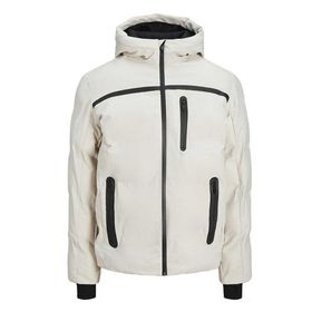 Jack & Jones 12215507-Moonb Jcoheat Puffer Jacket SN Beyaz Erkek Mont