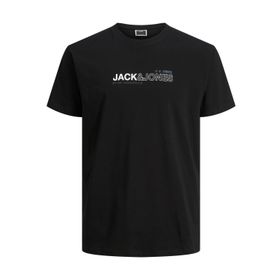 Jack & Jones 12215655 Siyah Erkek T-shirt