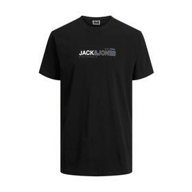 Jack & Jones 12215655 Siyah Erkek T-shirt