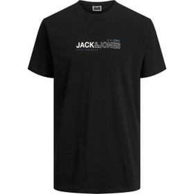 Jack & Jones 12215655 Siyah Erkek T-shirt