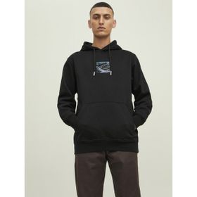 Jack & Jones 12216305 Siyah Erkek Sweatshirt