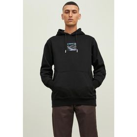 Jack & Jones 12216305 Siyah Erkek Sweatshirt