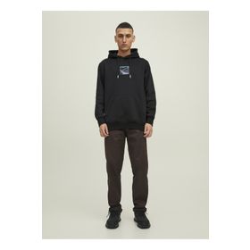 Jack & Jones 12216305 Siyah Erkek Sweatshirt