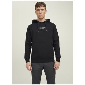 Jack & Jones 12216335-B Siyah Bluarchie Erkek Sweatshirt