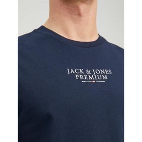 Jack & Jones 12217167 Lacivert Erkek T-shirt