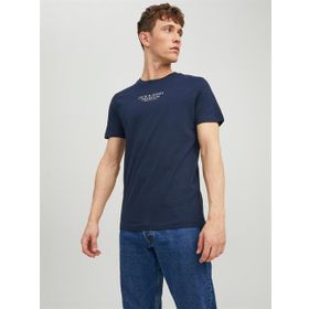 Jack & Jones 12217167 Lacivert Erkek T-shirt