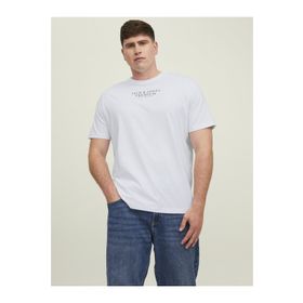 Jack & Jones 12222432 Beyaz Erkek T-shirt
