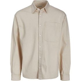 Jack & Jones 12224331 Ekru Erkek Gömlek