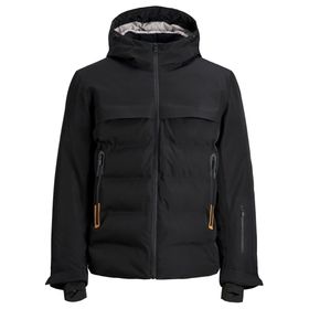 Jack & Jones 12225287-B Tarwin Erkek Siyah Mont