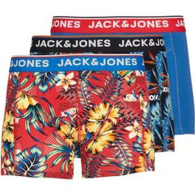 Jack & Jones 12228458 Siyah 3'lü Erkek Boxer