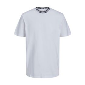 Jack & Jones 12229416 Beyaz Erkek T-shirt