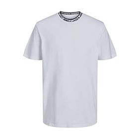 Jack & Jones 12229416 Beyaz Erkek T-shirt