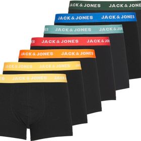 Jack & Jones 12230353 Siyah 7'li Erkek Boxer