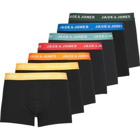 Jack & Jones 12230353 Siyah 7'li Erkek Boxer