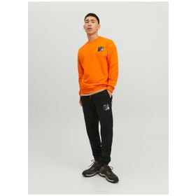 Jack & Jones 12230407_JPSTWILL JJFILO SWEAT PANT Slim Fit Siyah Erkek Eşofman Altı
