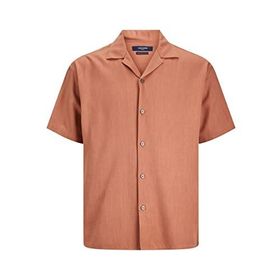 Jack & Jones 12231689 Kahverengi Erkek Gömlek
