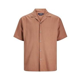 Jack & Jones 12231689 Kahverengi Erkek Gömlek
