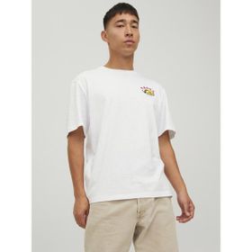 Jack & Jones 12232251 Beyaz Erkek T-shirt