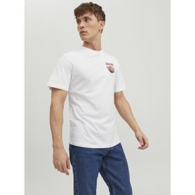 Jack & Jones 12232251 Beyaz Erkek T-shirt