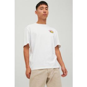 Jack & Jones 12232251 Beyaz Erkek T-shirt