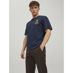 Jack & Jones 12232251 Lacivert Erkek T-shirt