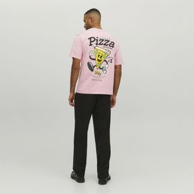 Jack & Jones 12232251 Pembe Erkek T-shirt
