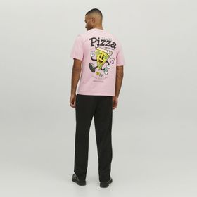 Jack & Jones 12232251 Pembe Erkek T-shirt