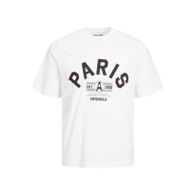 Jack & Jones 12232261 Beyaz Jorbig City Erkek T-shirt