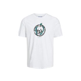 Jack & Jones 12232656 Beyaz Erkek T-shirt