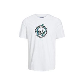 Jack & Jones 12232656 Beyaz Erkek T-shirt