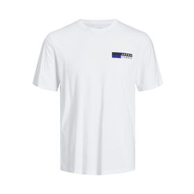 Jack & Jones 12233999 Jjecorp Logo Tee Play SS O-Neck Noos Beyaz Erkek T-shirt