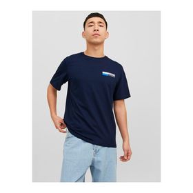 Jack & Jones 12233999 Jjecorp Logo Tee Play Ss O-neck Noos Navyblaze Lacivert Erkek T-shirt