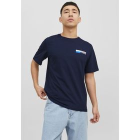 Jack & Jones 12233999 Jjecorp Logo Tee Play Ss O-neck Noos Navyblaze Lacivert Erkek T-shirt