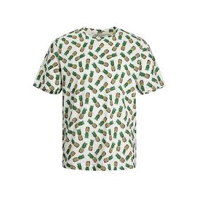Jack & Jones 12234278 Cloud Dancer Erkek T-shirt