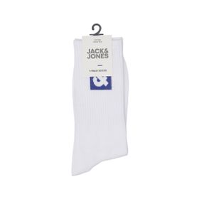 Jack & Jones 12234438 Jacli Logo Tennis Beyaz Erkek Çorap