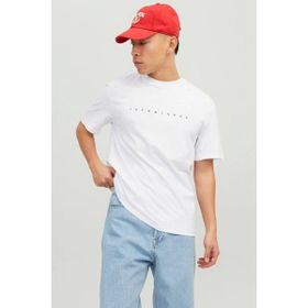 Jack & Jones 12234746 Star Beyaz Erkek T-Shirt
