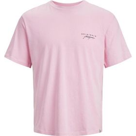 Jack & Jones 12235224 Jortulum Graffiti Tee Ss Crew Neck Pembe Erkek T-shirt