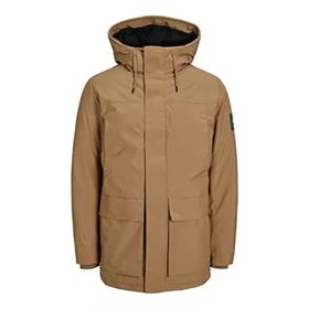 Jack & Jones 12235868 Jjerob Parka SN Sütlü Kahve Erkek Mont