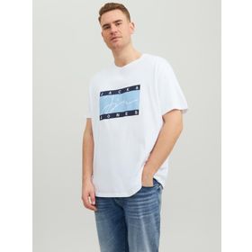 Jack & Jones 12237439 Beyaz Erkek T-shirt
