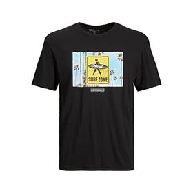 Jack & Jones 12238373 Siyah Erkek T-Shirt